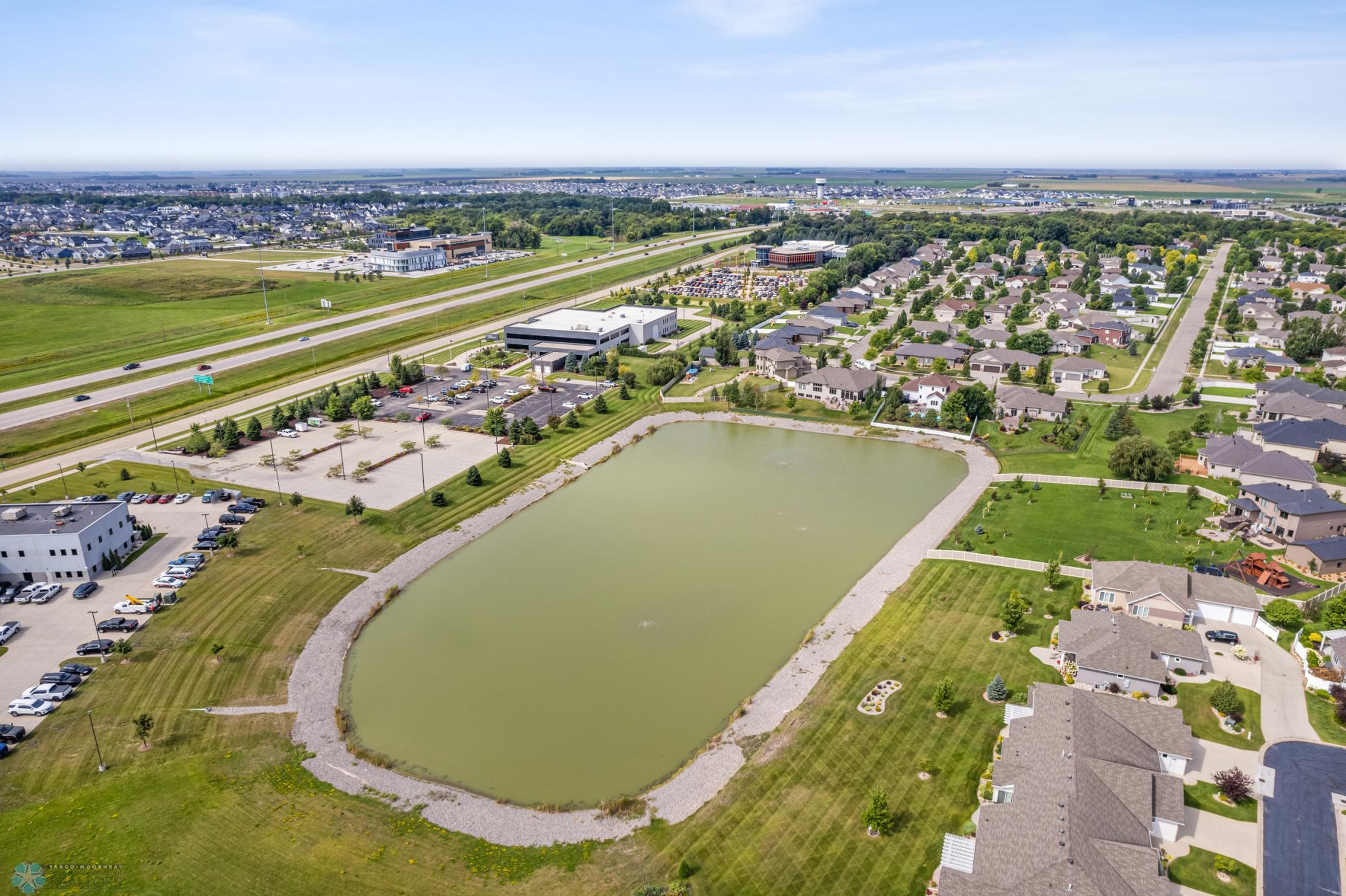 Charleswood neighborhood pond