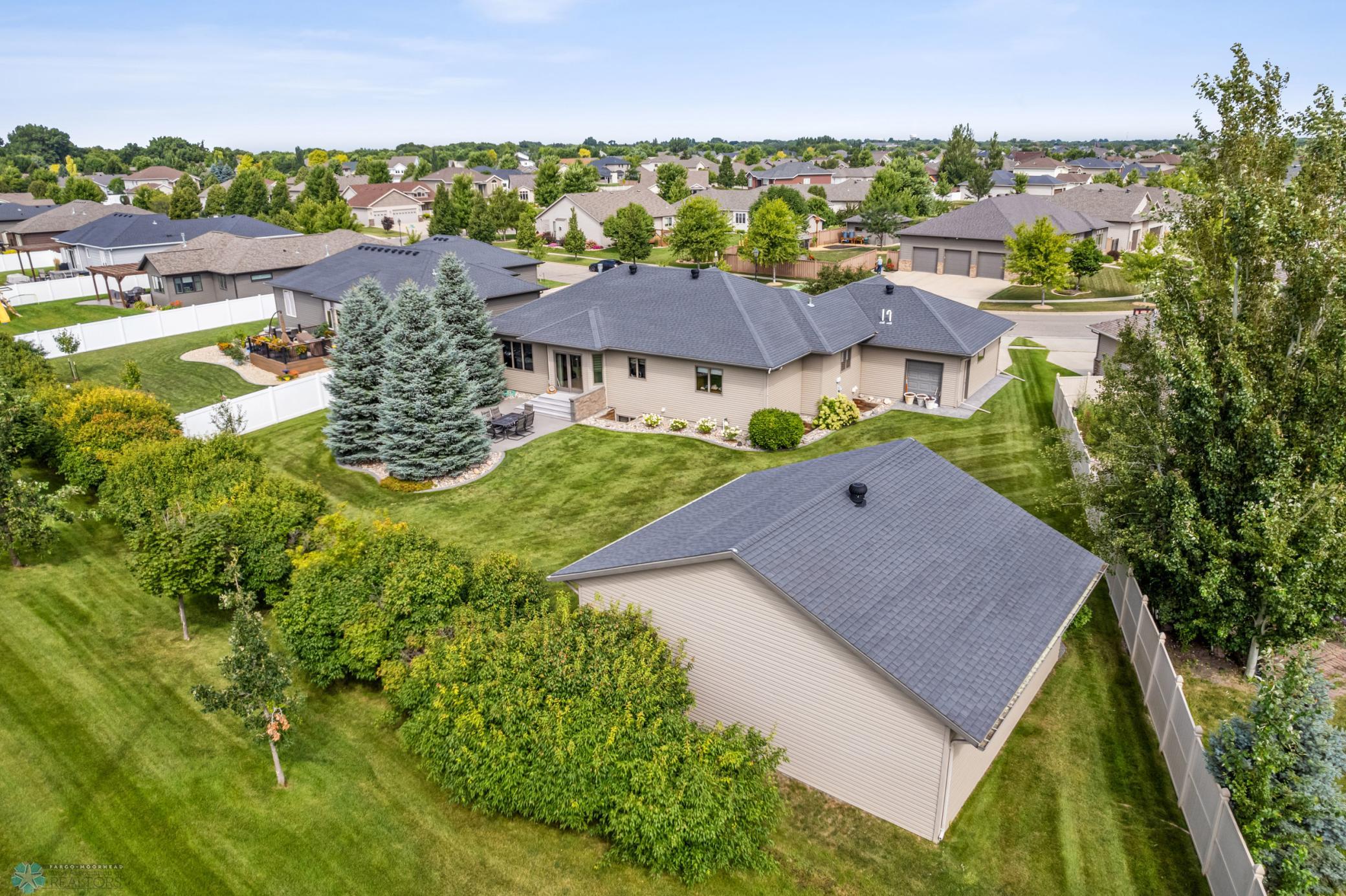 backyard & detached garage