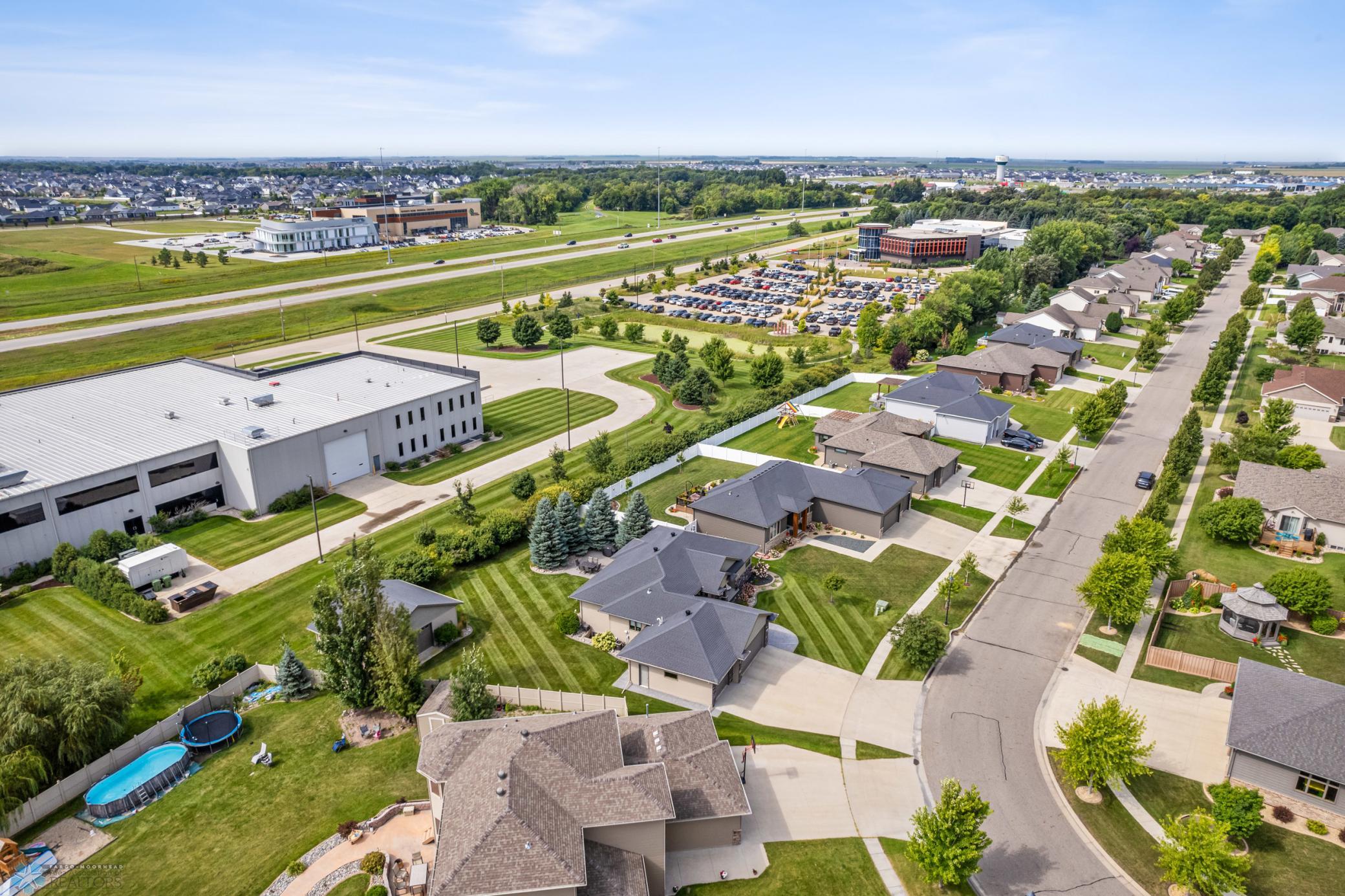 aerial view