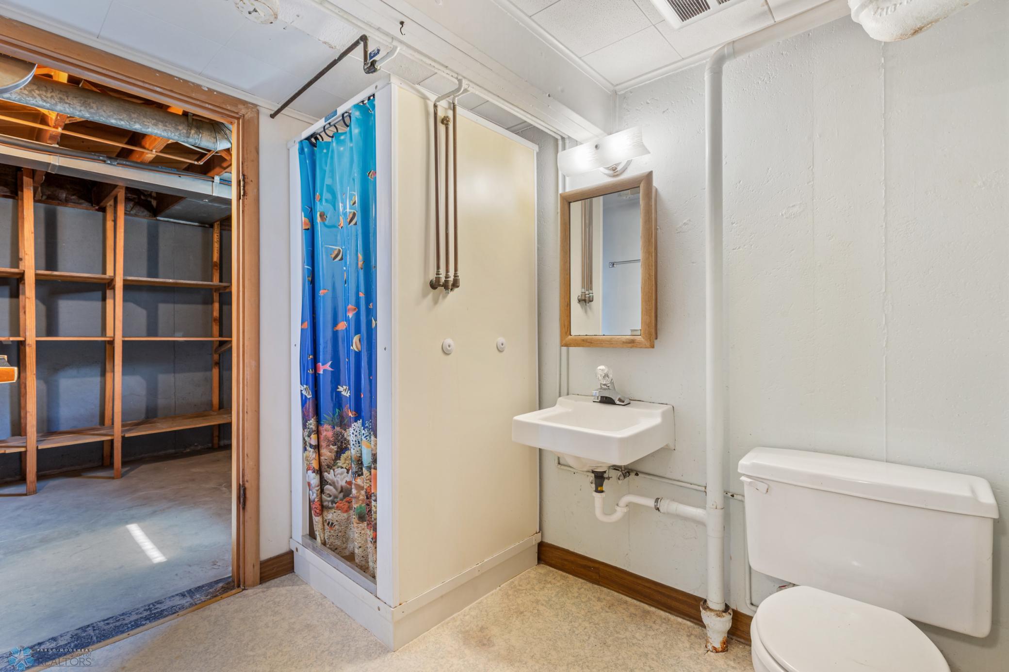 Basement 3/4 Bath