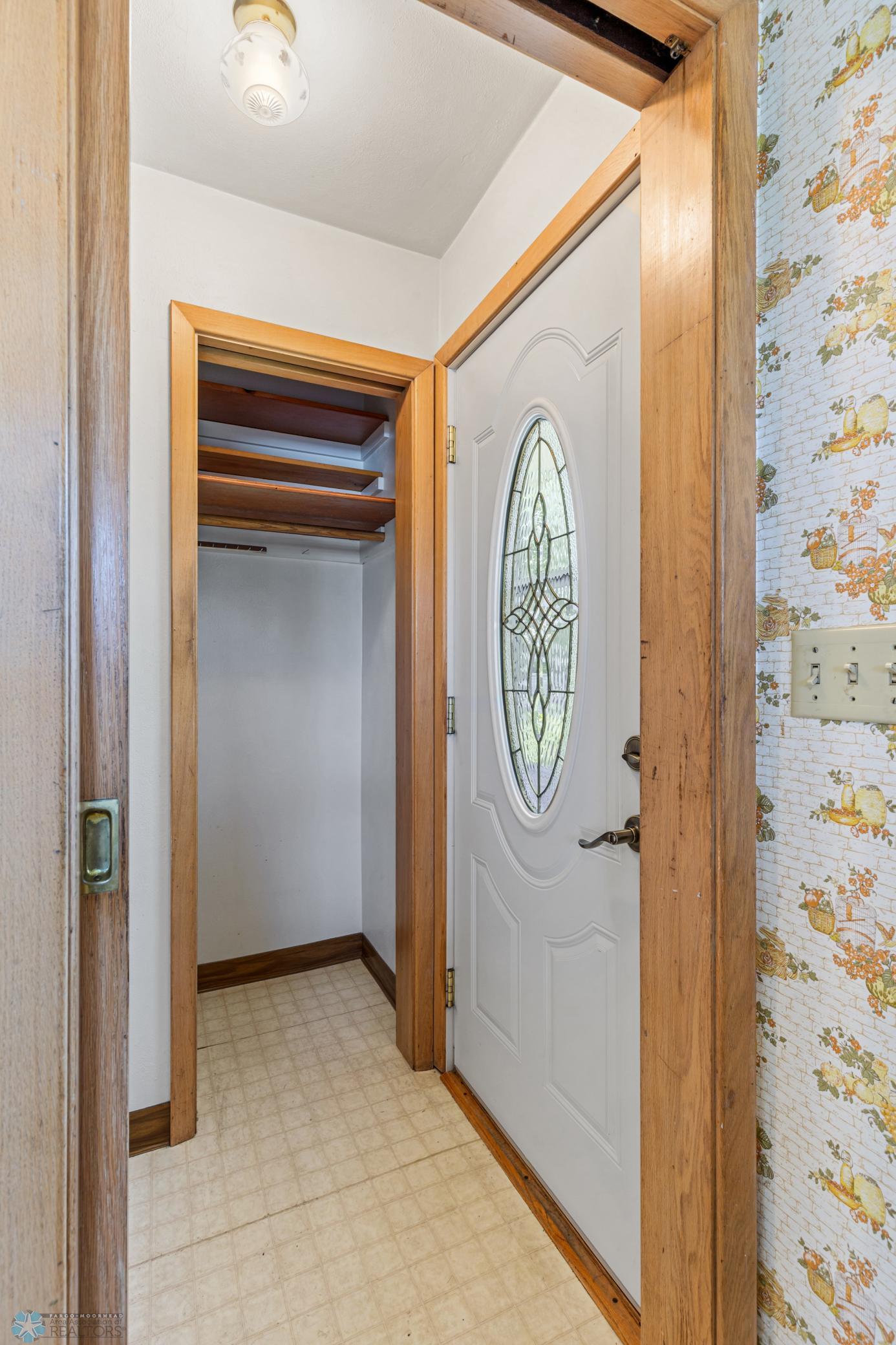 Back Door & Stairs to Basement