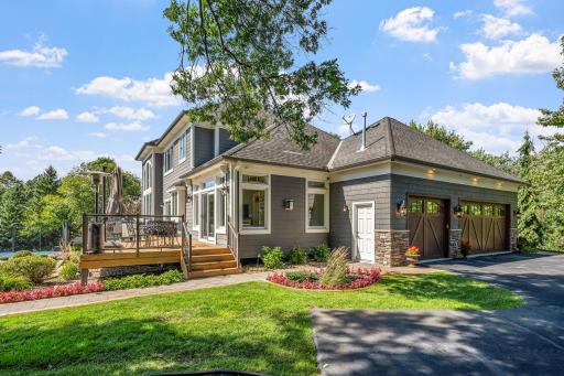 Insulated carriage style wood garage doors