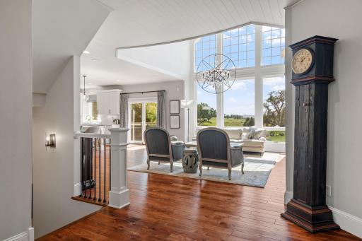 Stunning views right from your Living area!