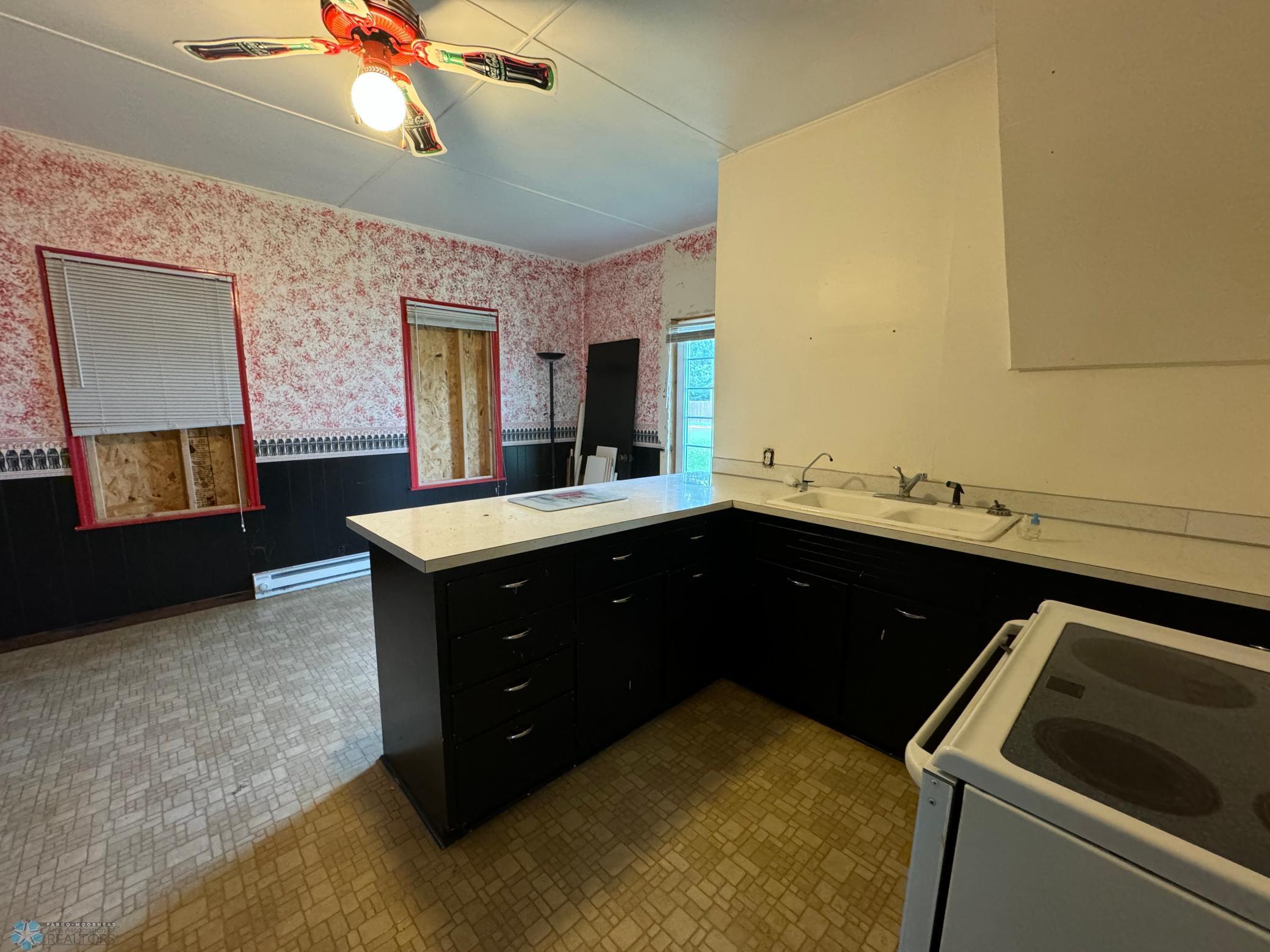 Main floor kitchen & dining