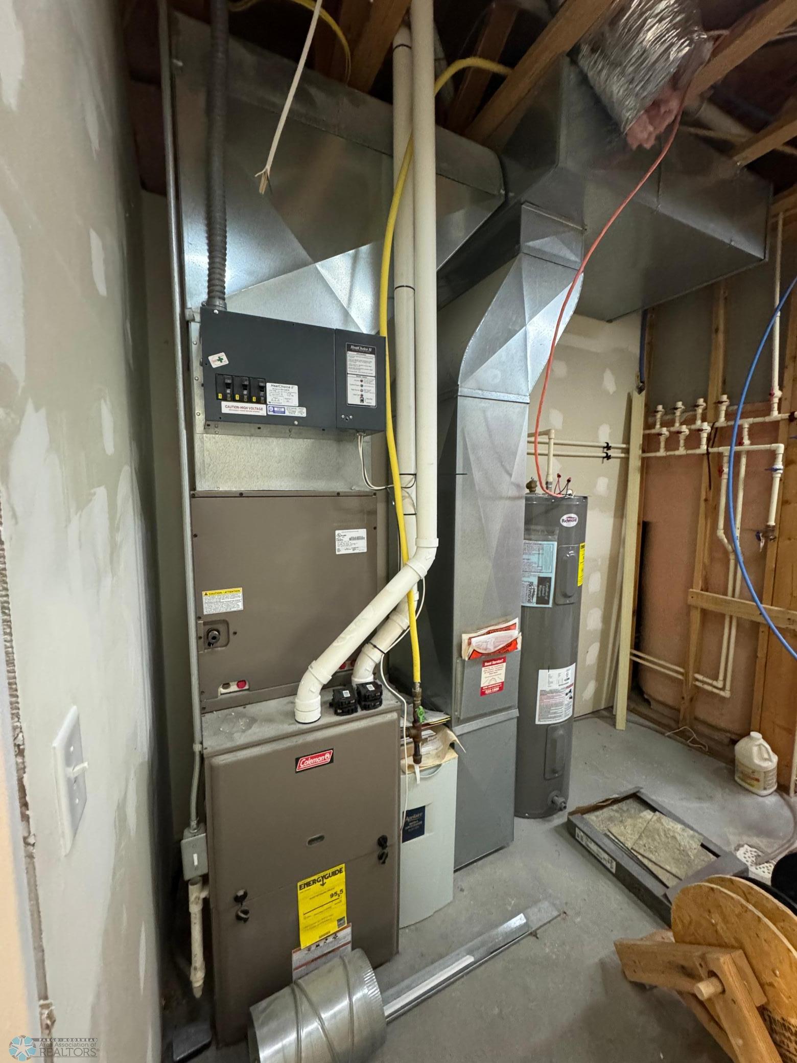Gas Forced Air Furnace with elect backup