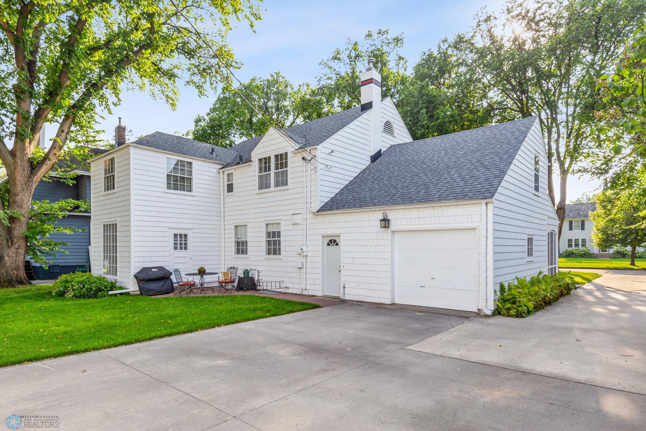 Exterior with rear garage door