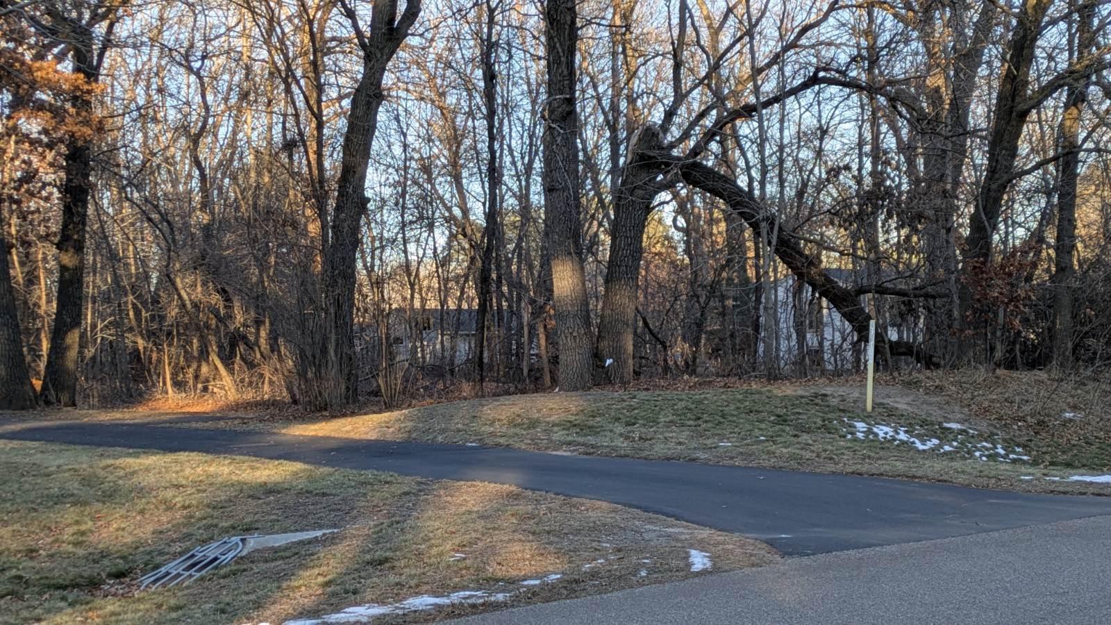 1.43 Acre lot includes wooded side lot that you are allowed to build up to a1500 sq ft out building. Talk to city building official for specific requirements and restrictions.