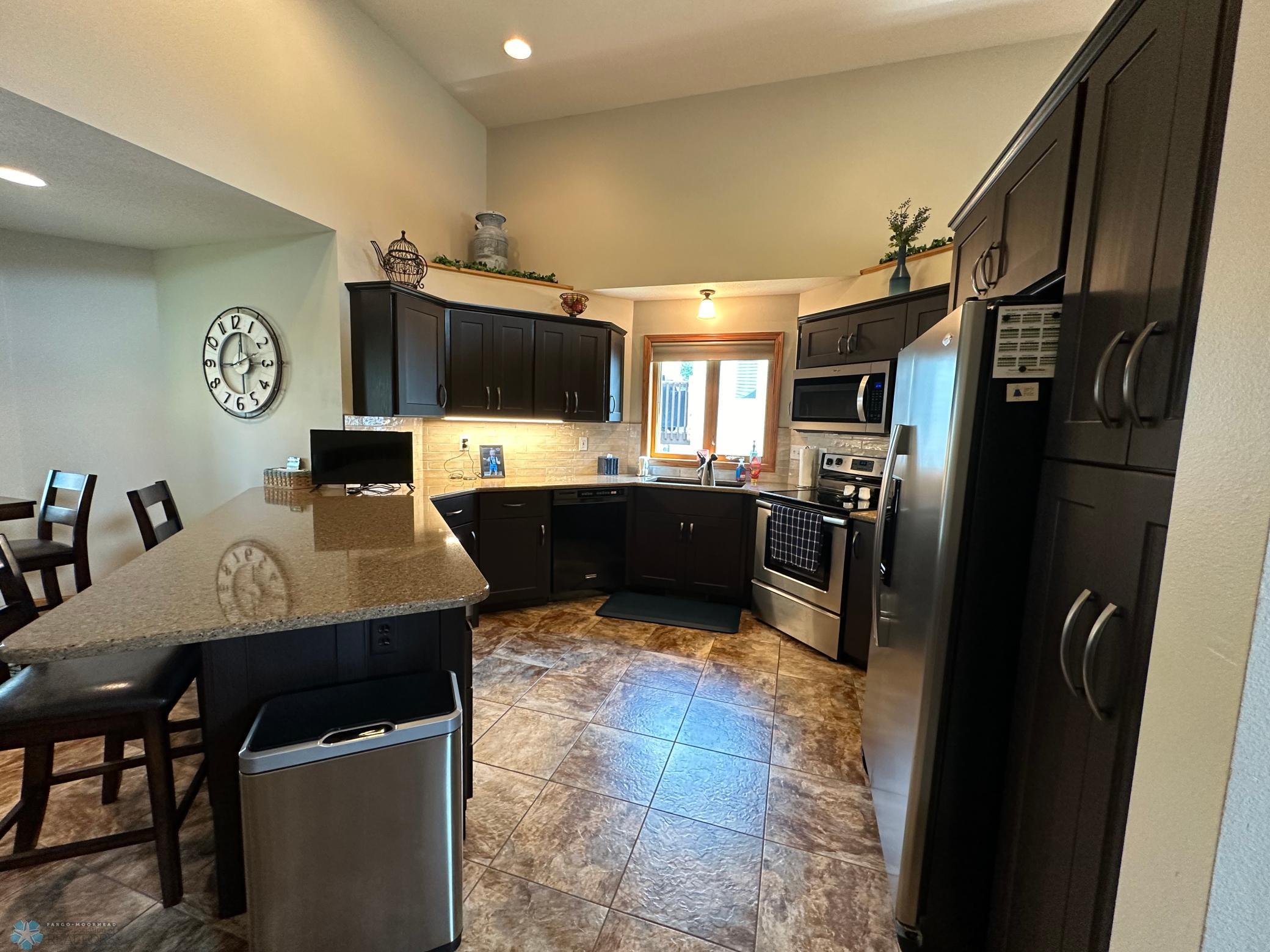 Updated Kitchen w/Window above the sink