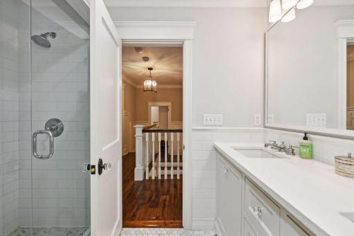 The 2nd of 2 bathrooms on the upper floor