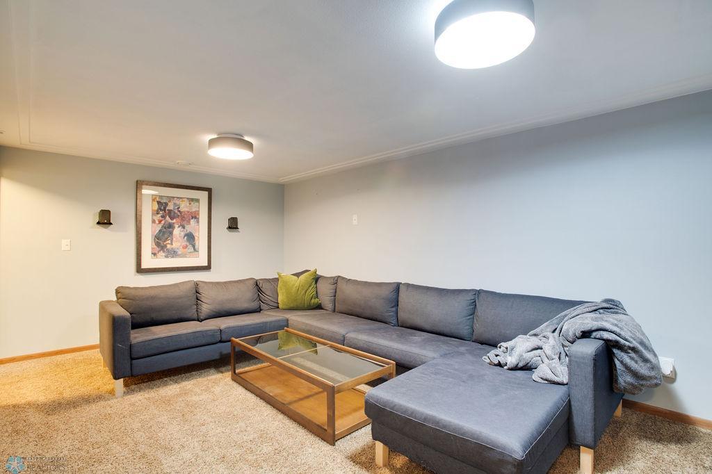 Basement family room