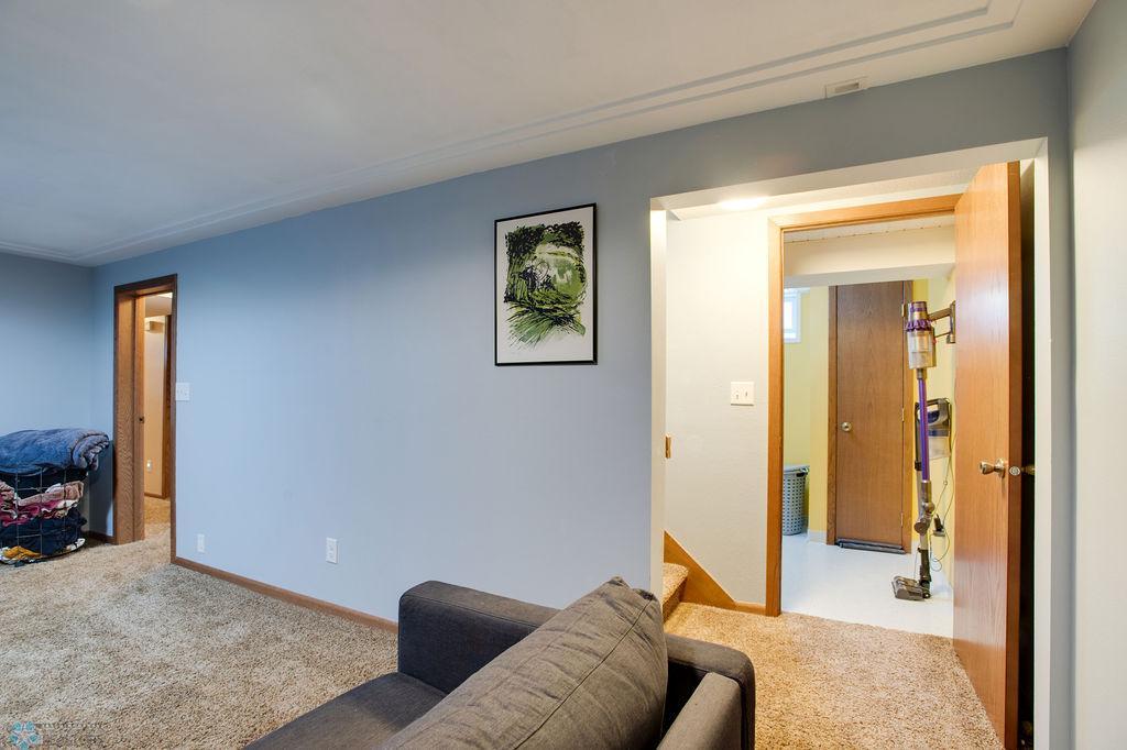 Basement family room