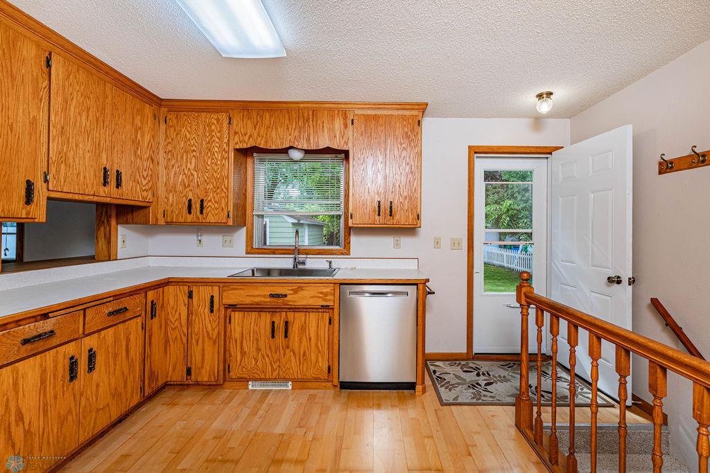 Back Door into Kitchen
