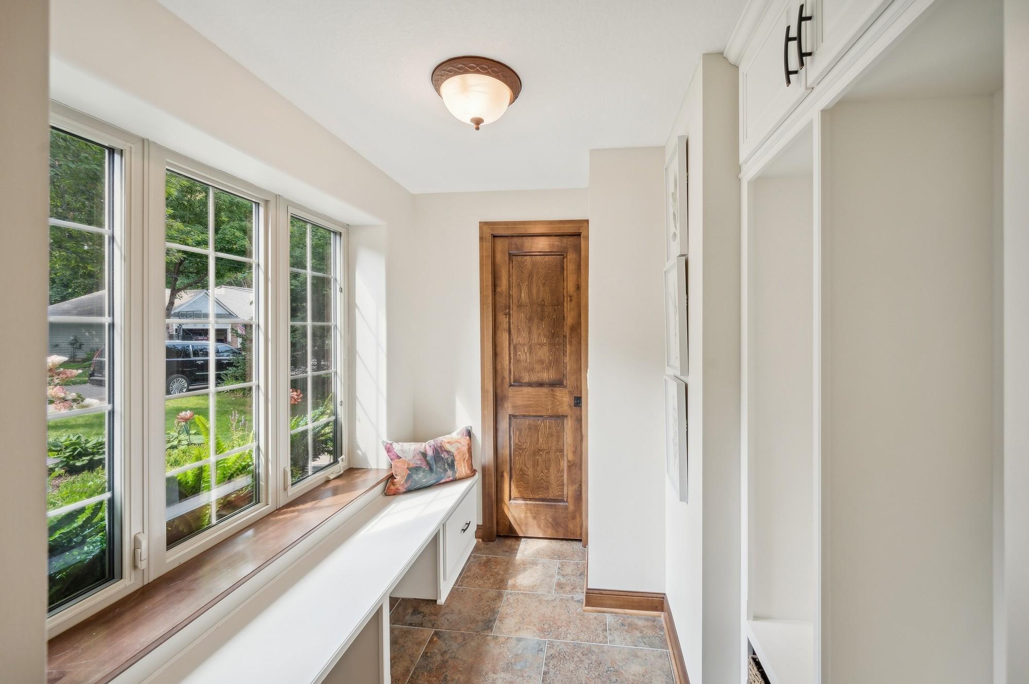 Drop Zone off of entry from the garage