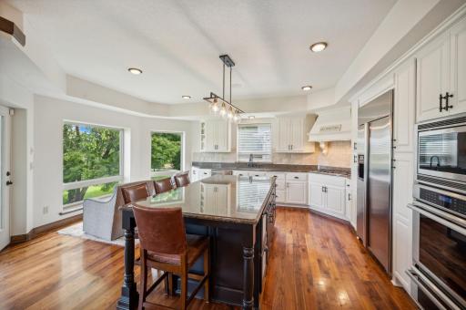 Large Kitchen with lots of areas to gather