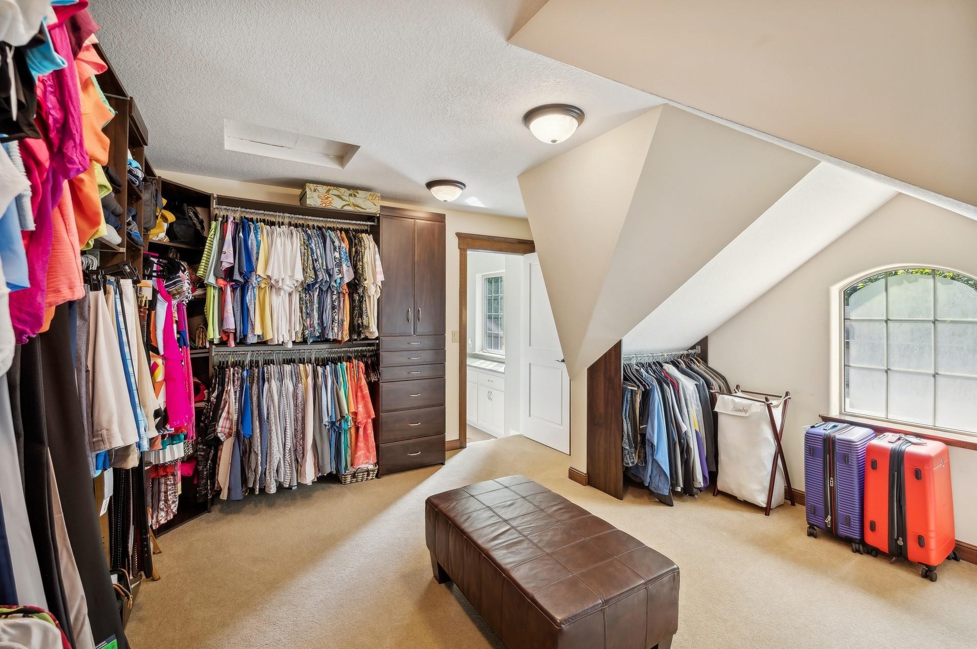 Second walk in closet