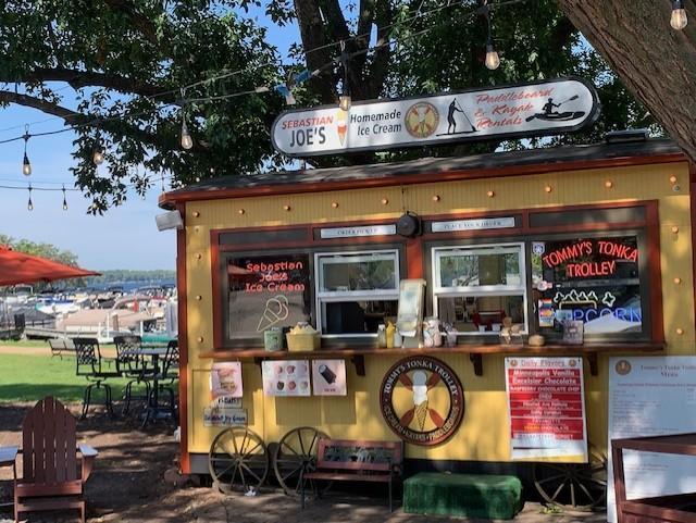Ice Cream Trolley Downtown Excelsior