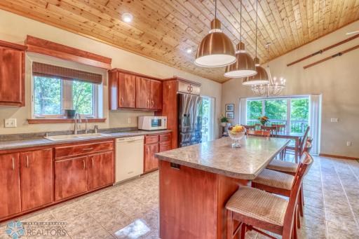 Huge kitchen with loads of counter space!