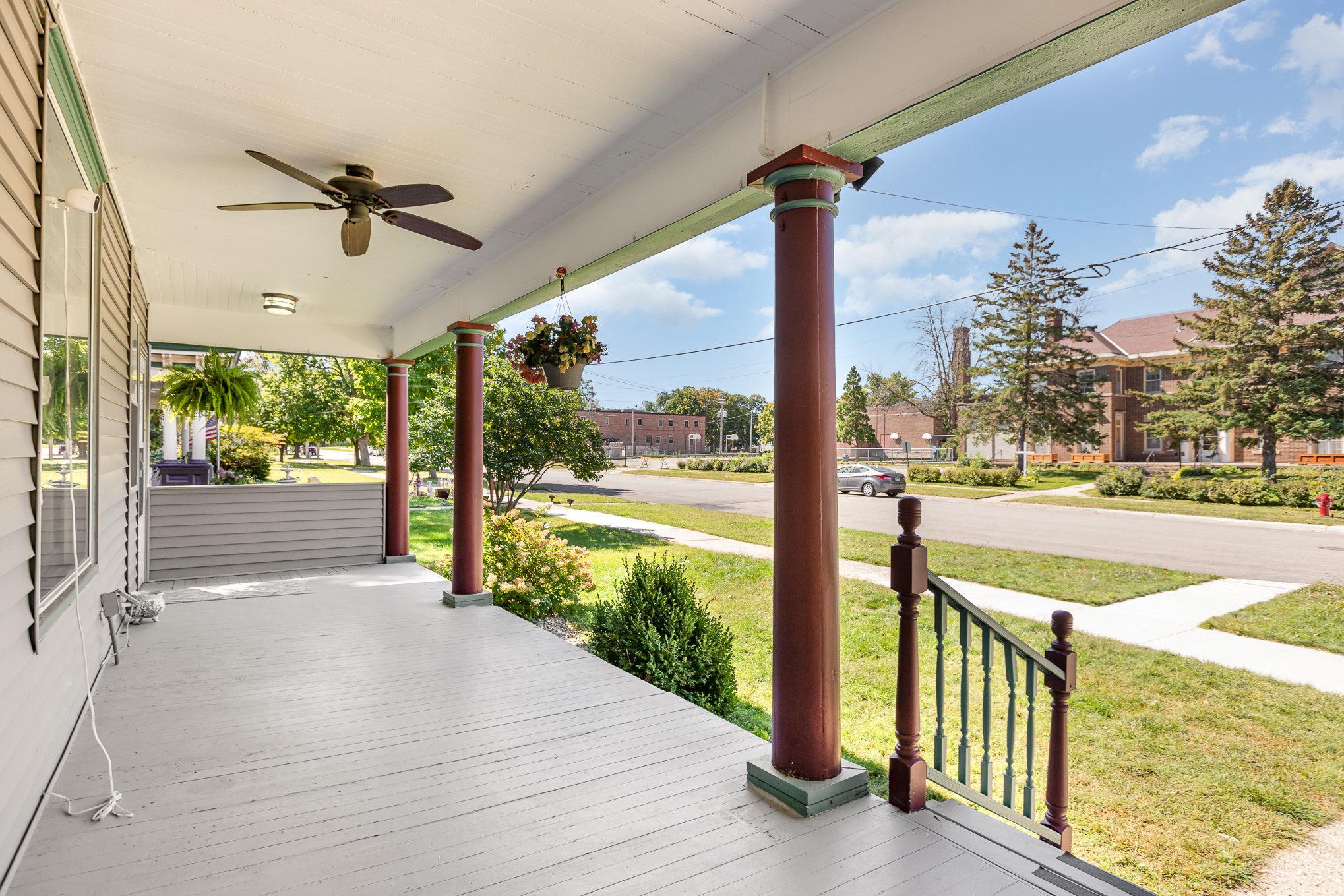 Enjoy your covered porch