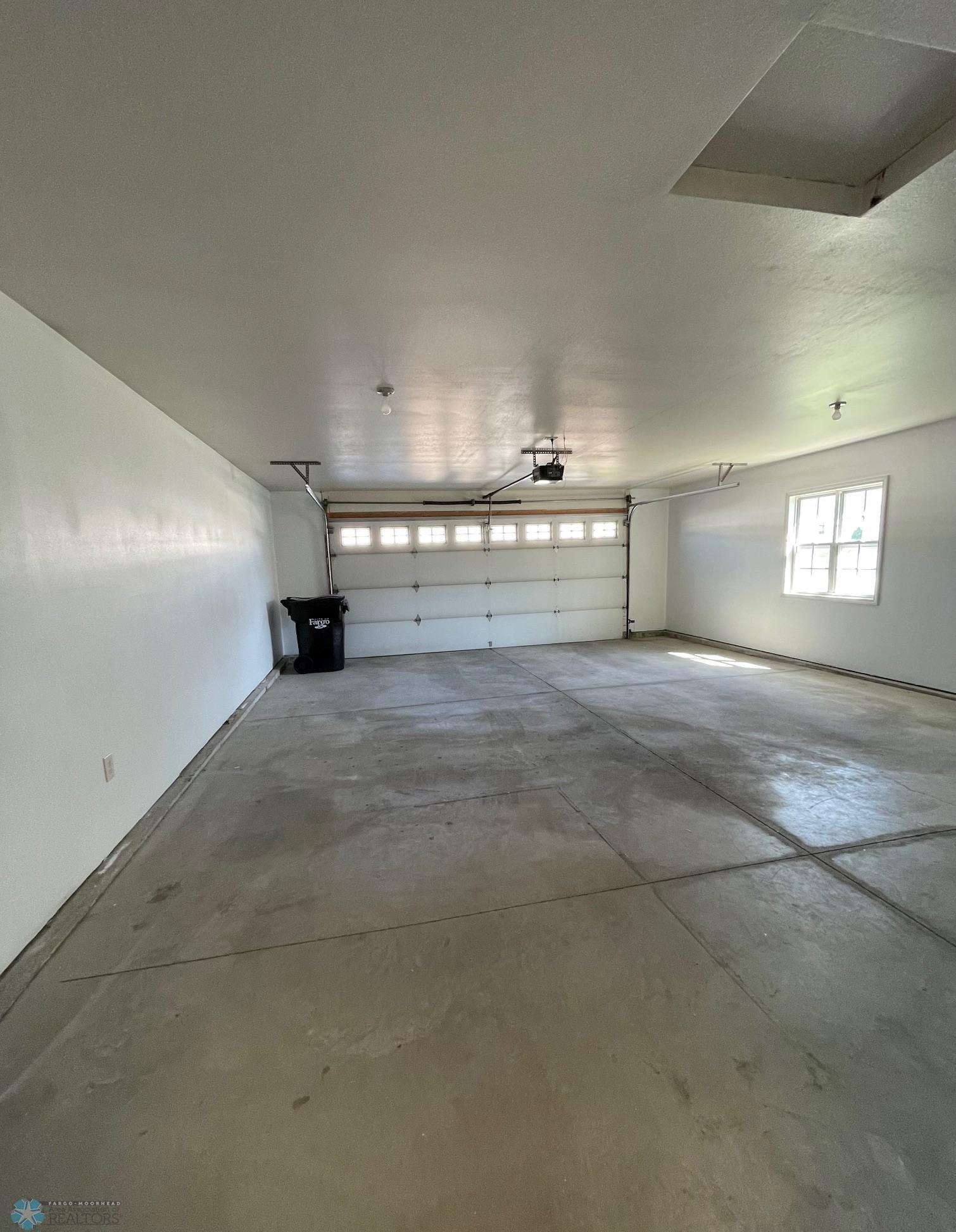 Heated Garage (longer on one side)