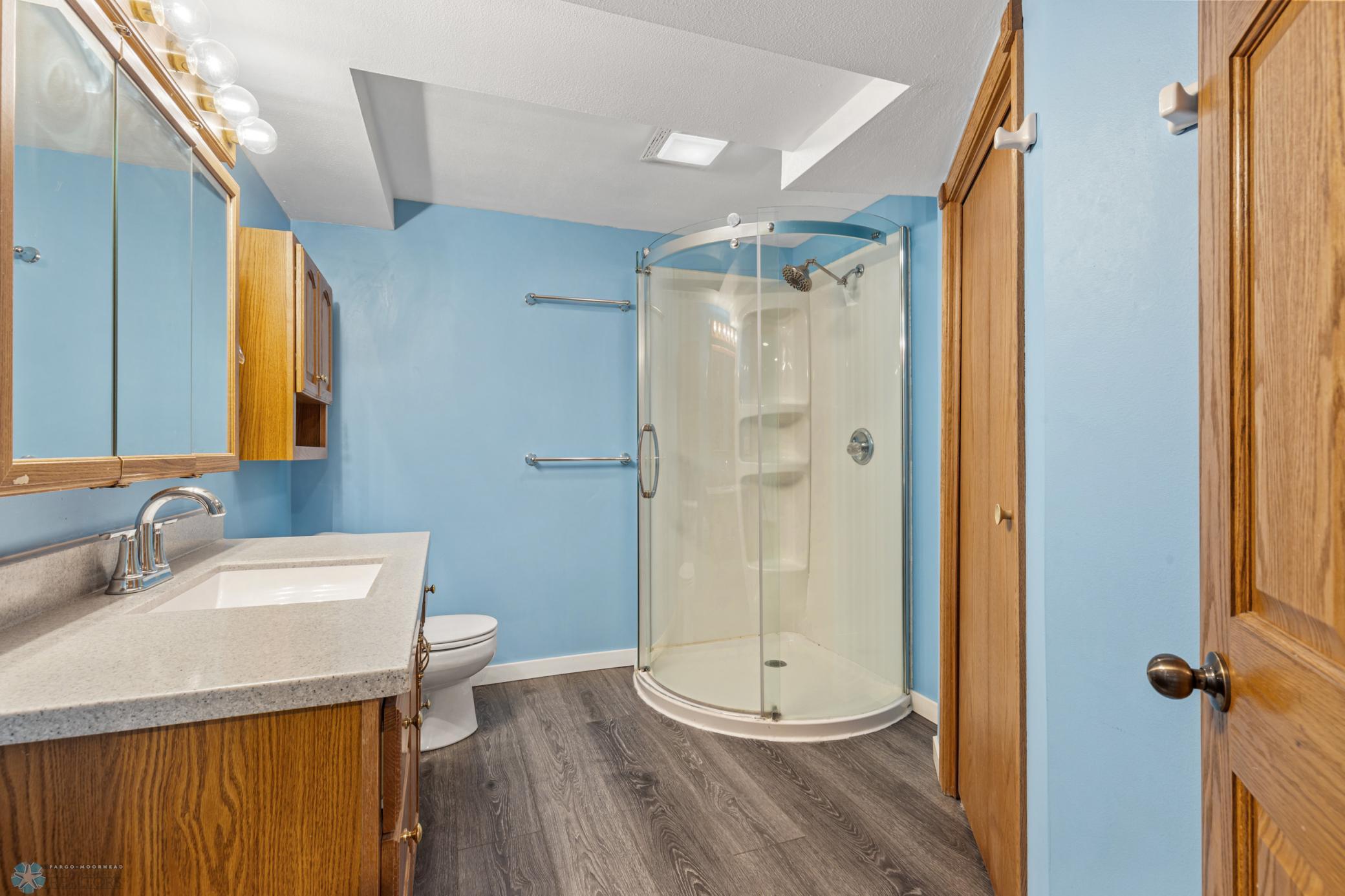Basement 3/4 bath