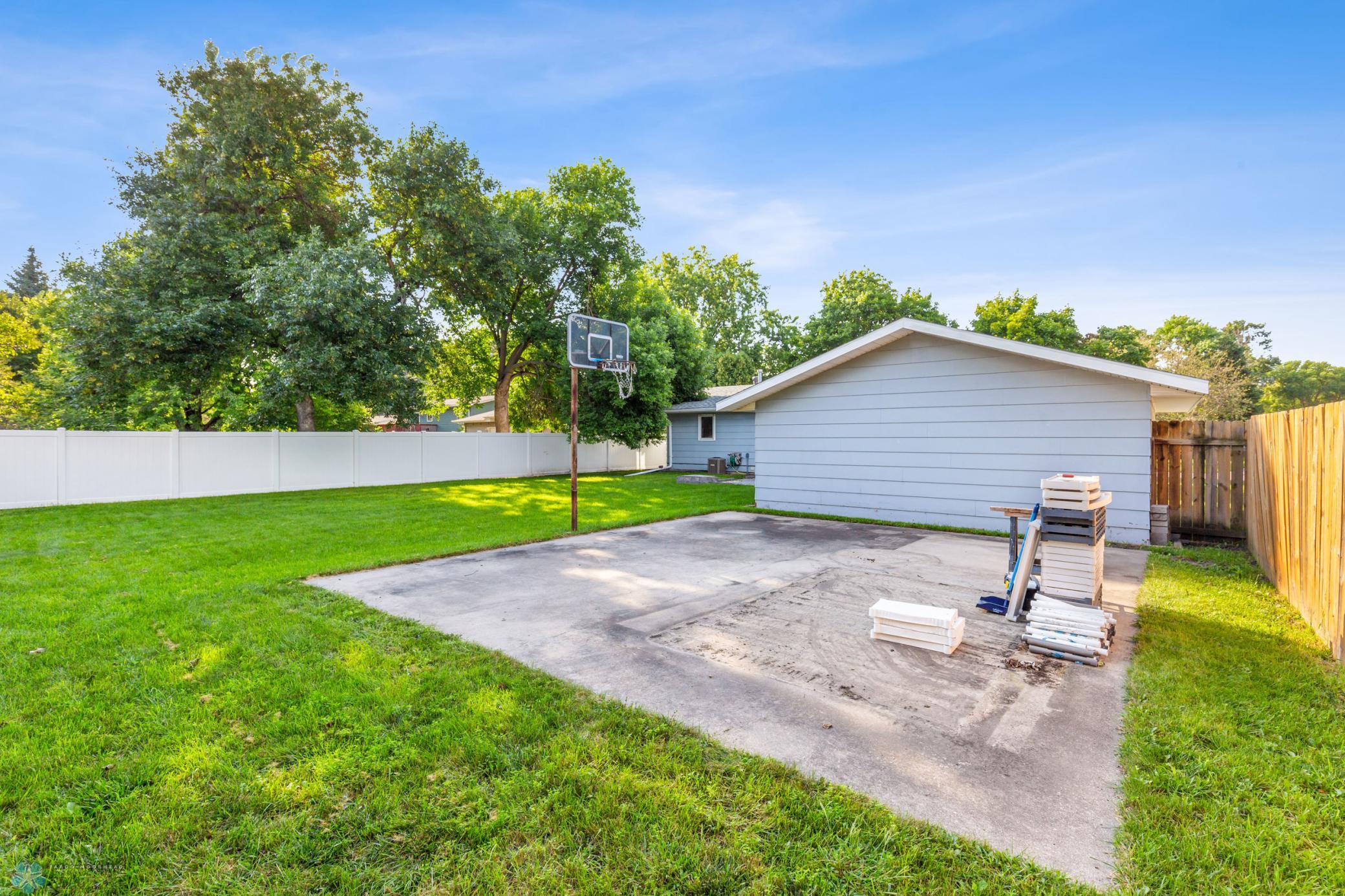 Sport court - concrete slab