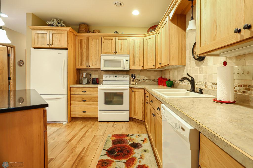 Beautiful cabinetry and open plan