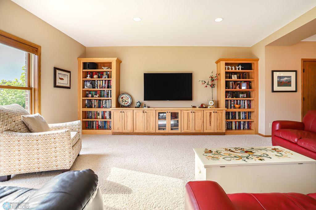 Beautiful built-in bookcases
