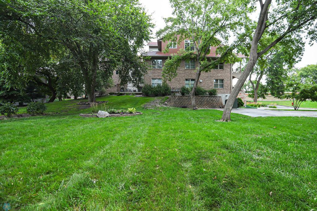 West side of building