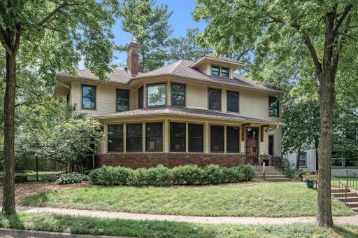 This elegant Craftsman-style 1916 home stands proudly on a corner lot in the charming Tangletown neighborhood.