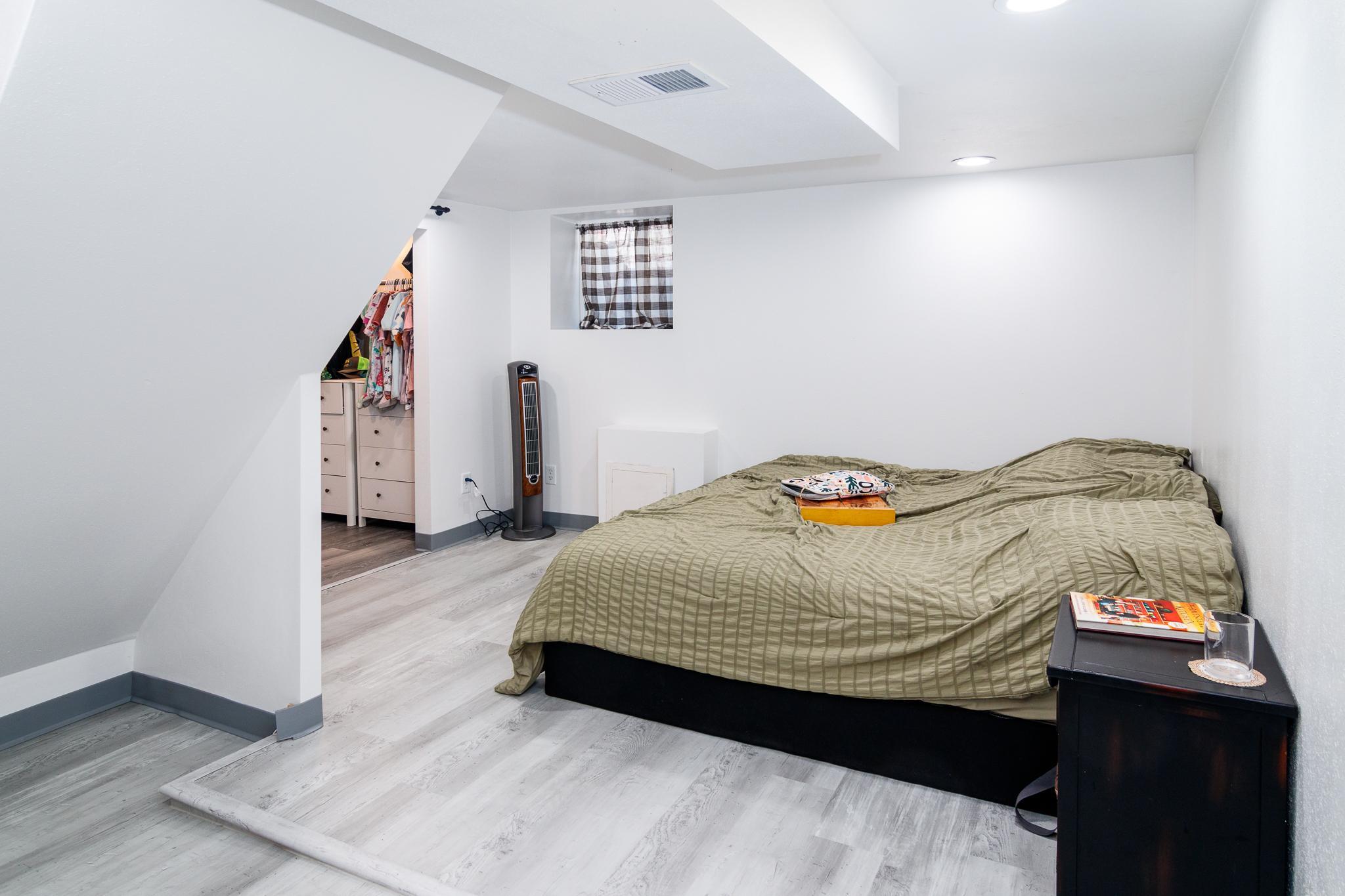 Basement bedroom 1