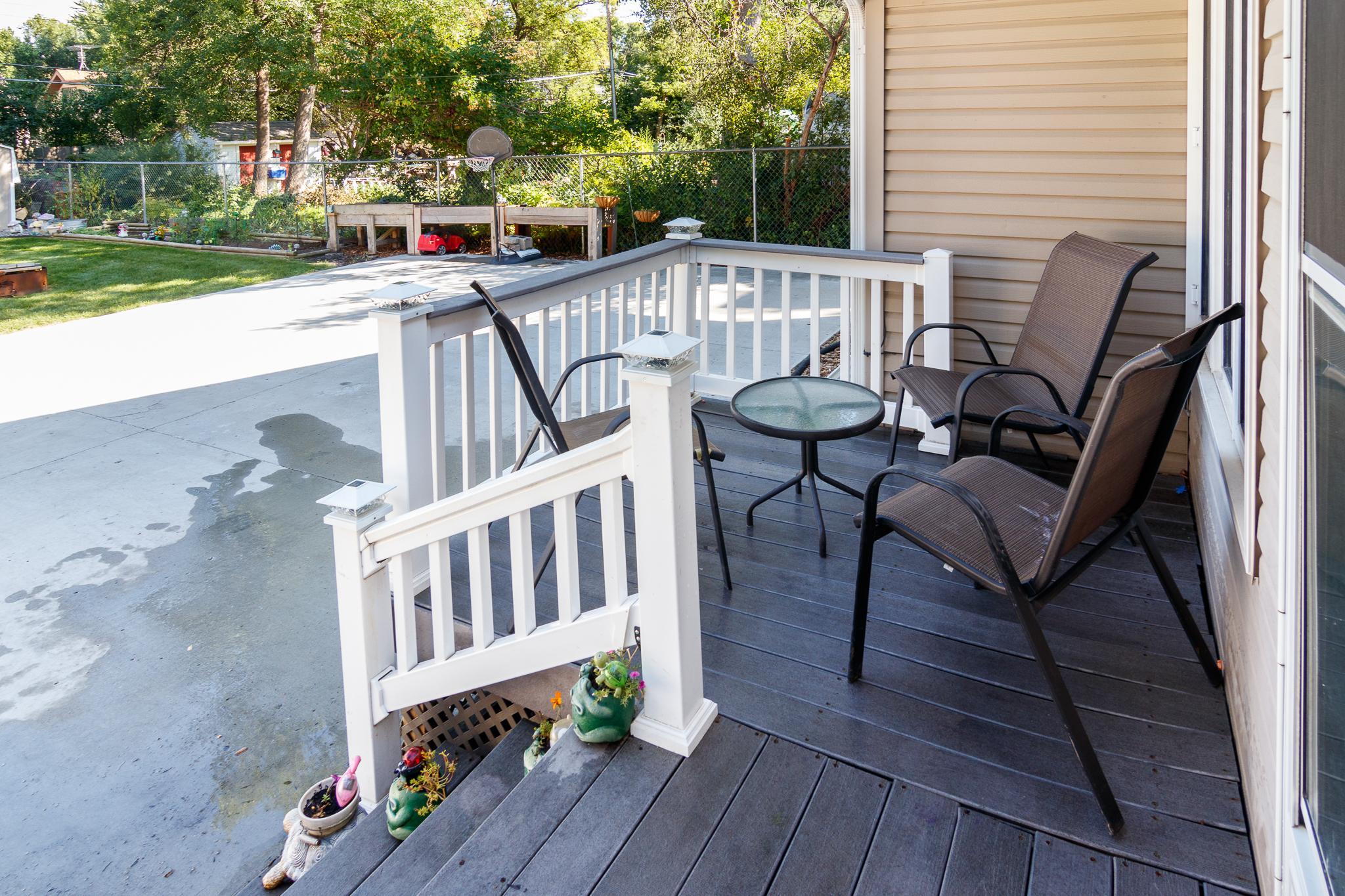 Back deck