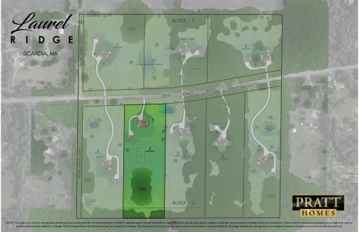Laurel Ridge Lot 2 Block 2 - NOTE: This plan is an artistic conceptual rendering only and should NOT be interpreted as an EXACT representation. Some information may differ from actual plans and is subject to change.