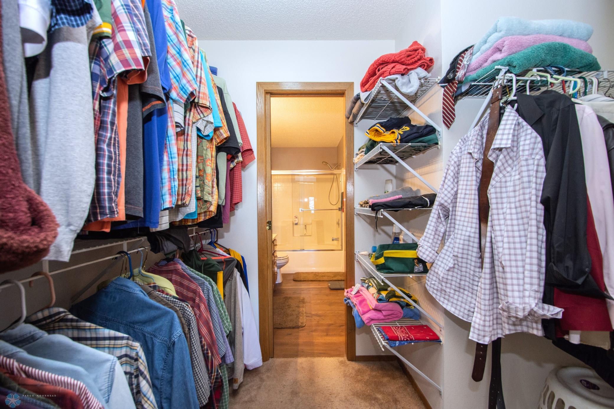 Master Walk-thru Closet