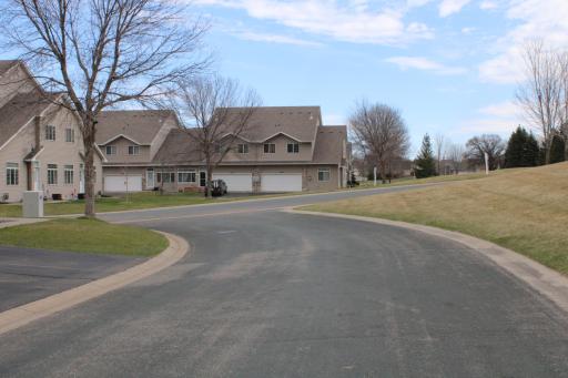 Frontage road of the property