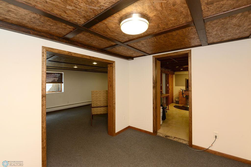 Family room to utility/laundry area