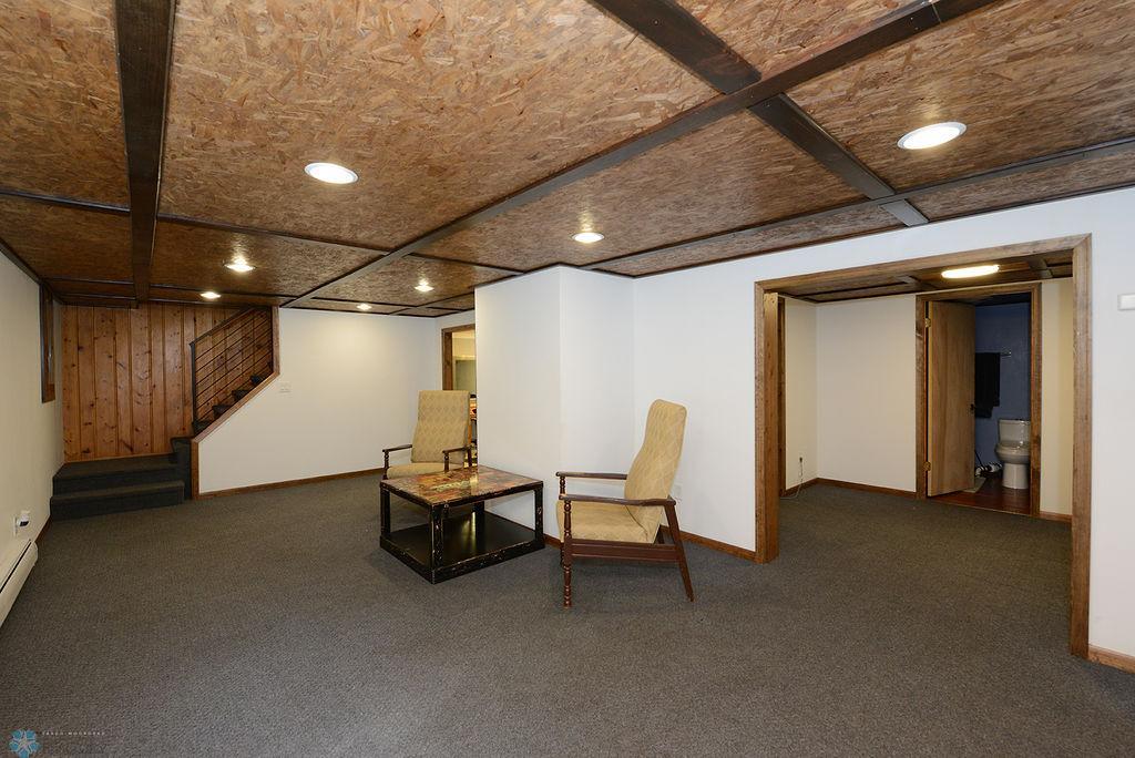 Basement family room