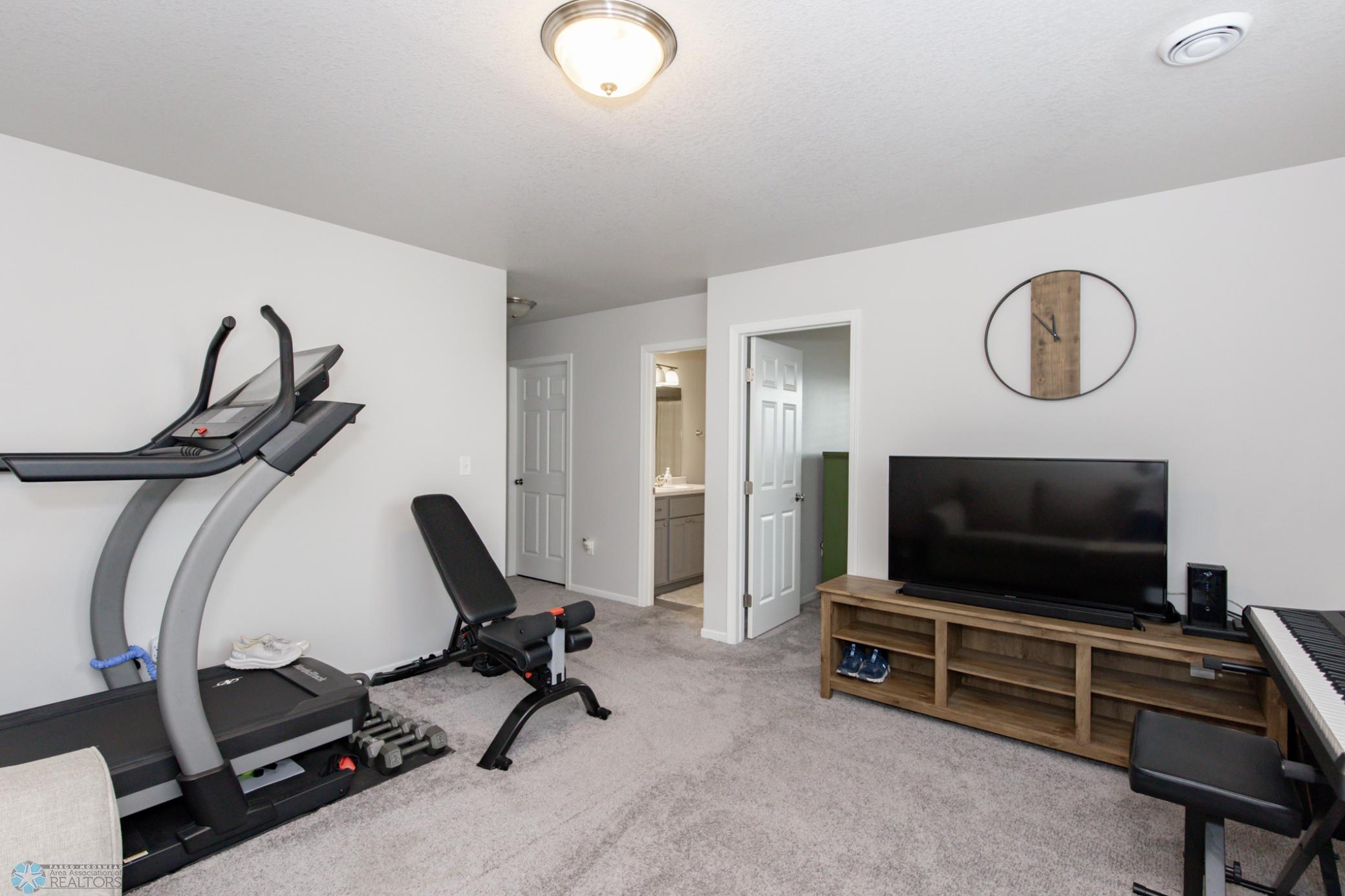 Lower level family room