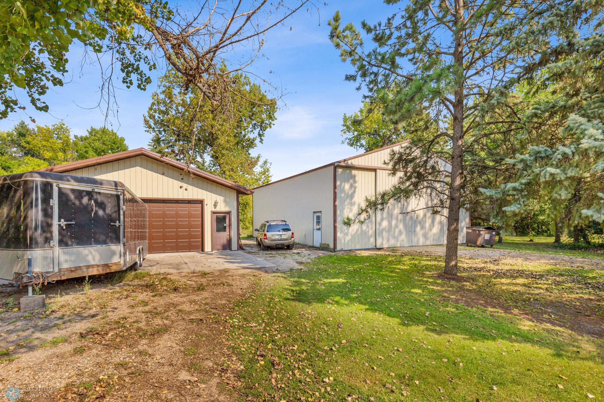 Pole Barn and Large Outbuilding