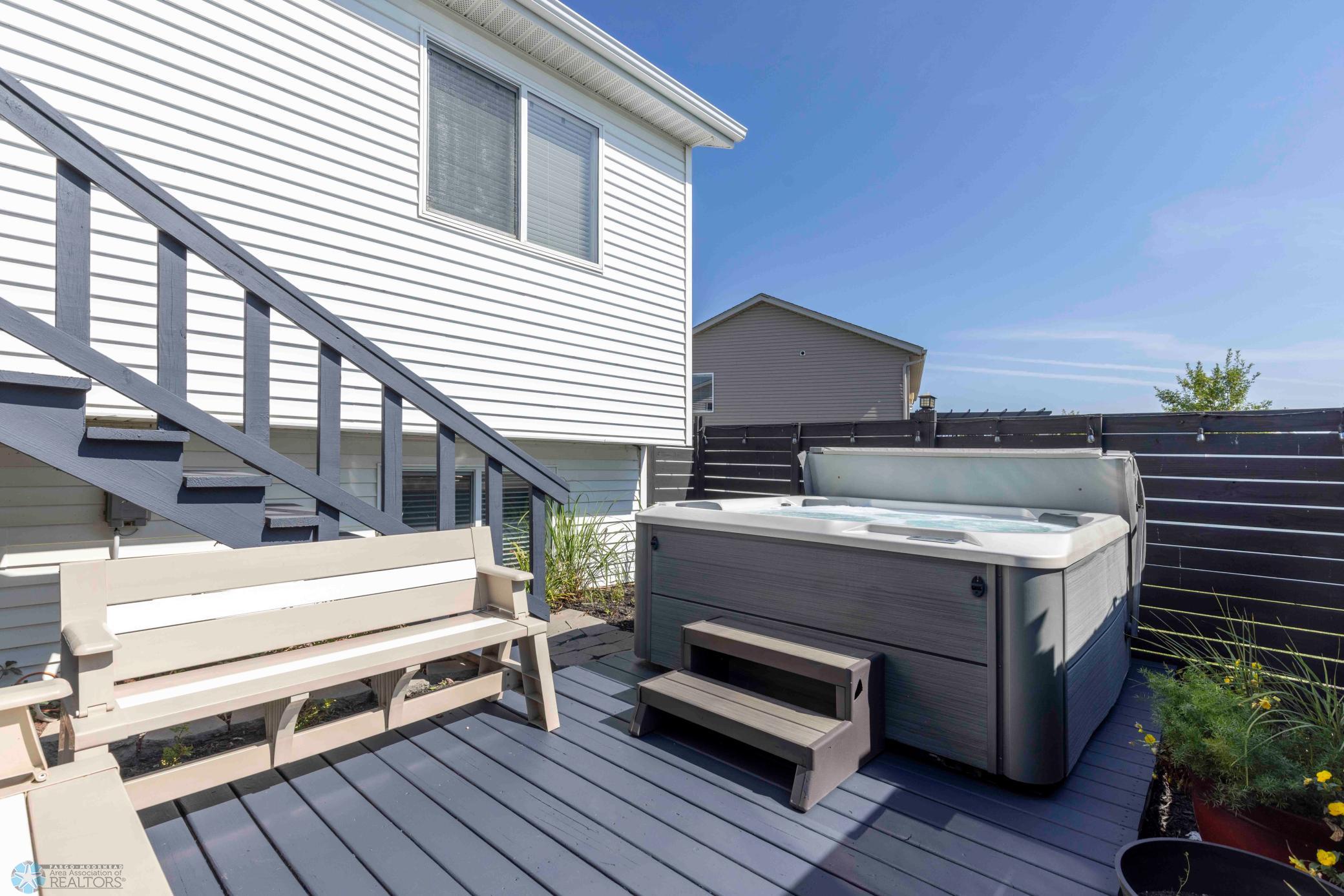 2 YEAR OLD HOTUB INCLUDED