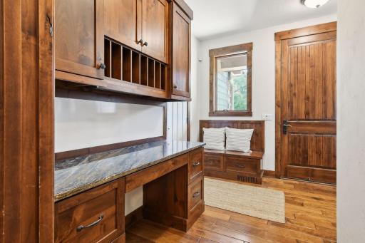 Mudroom Entry From Garage And Front Porch!