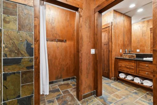 Locker Room W/ Direct Access To Pool Deck!