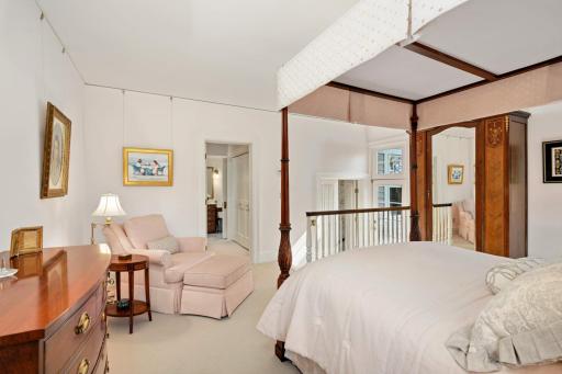 Primary Suite with a walk-in closet as well as a roomy second closet