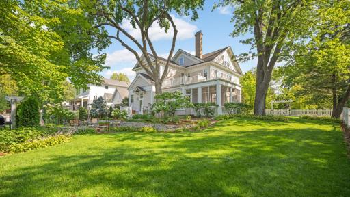 Spectacular Fenced tree canopied backyard