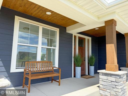 Welcome home! The front porch is so inviting, your guests will feel right at home. Imagine all the seasonal decorating ideas you'll have.