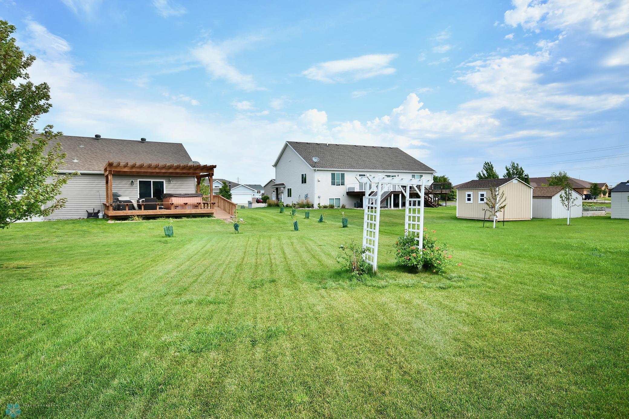 Backyard view