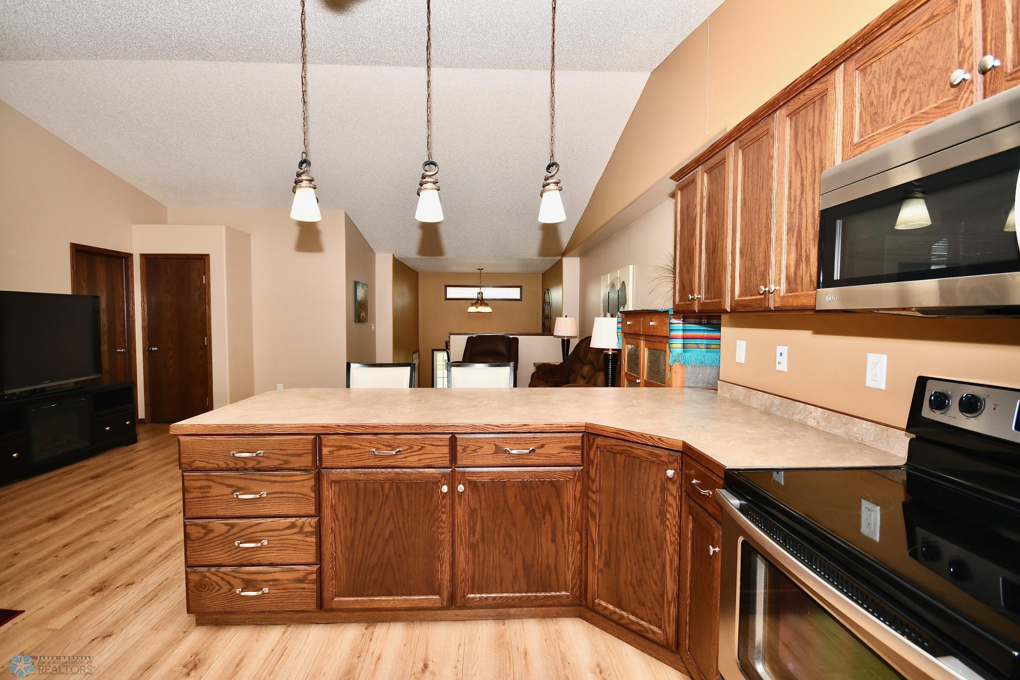 View from kitchen