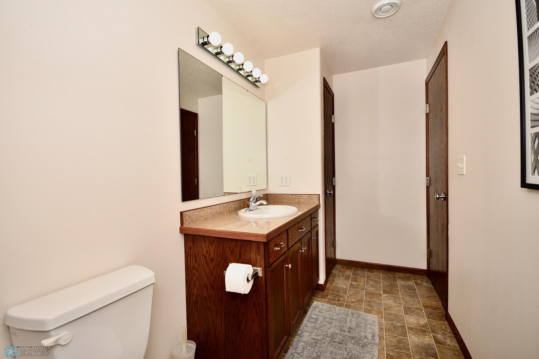 Lower-level bath