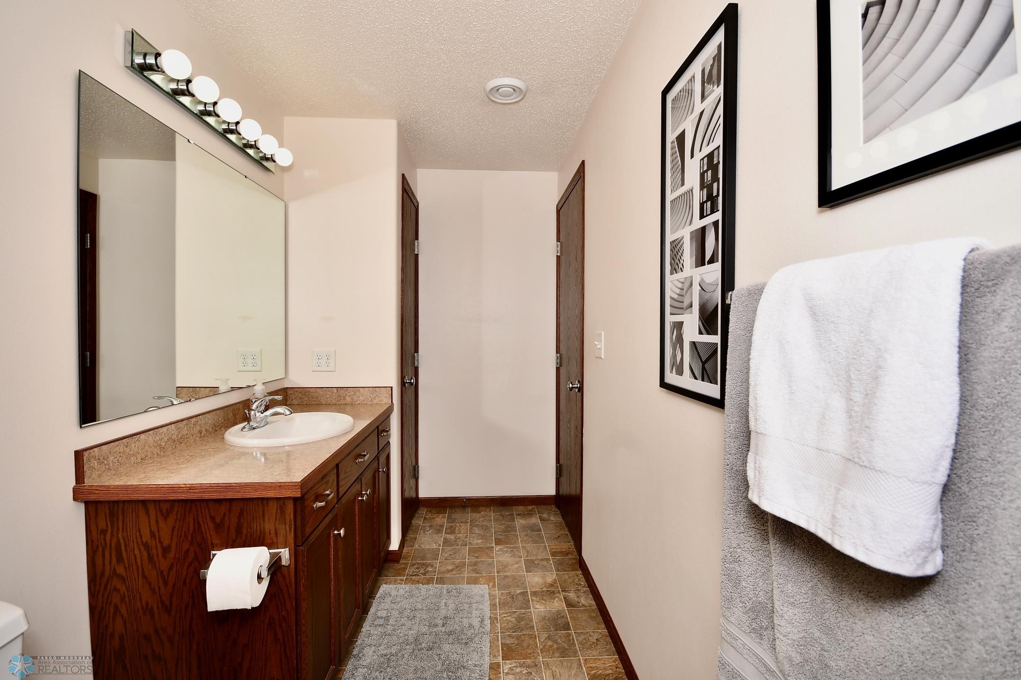 Lower-level bath