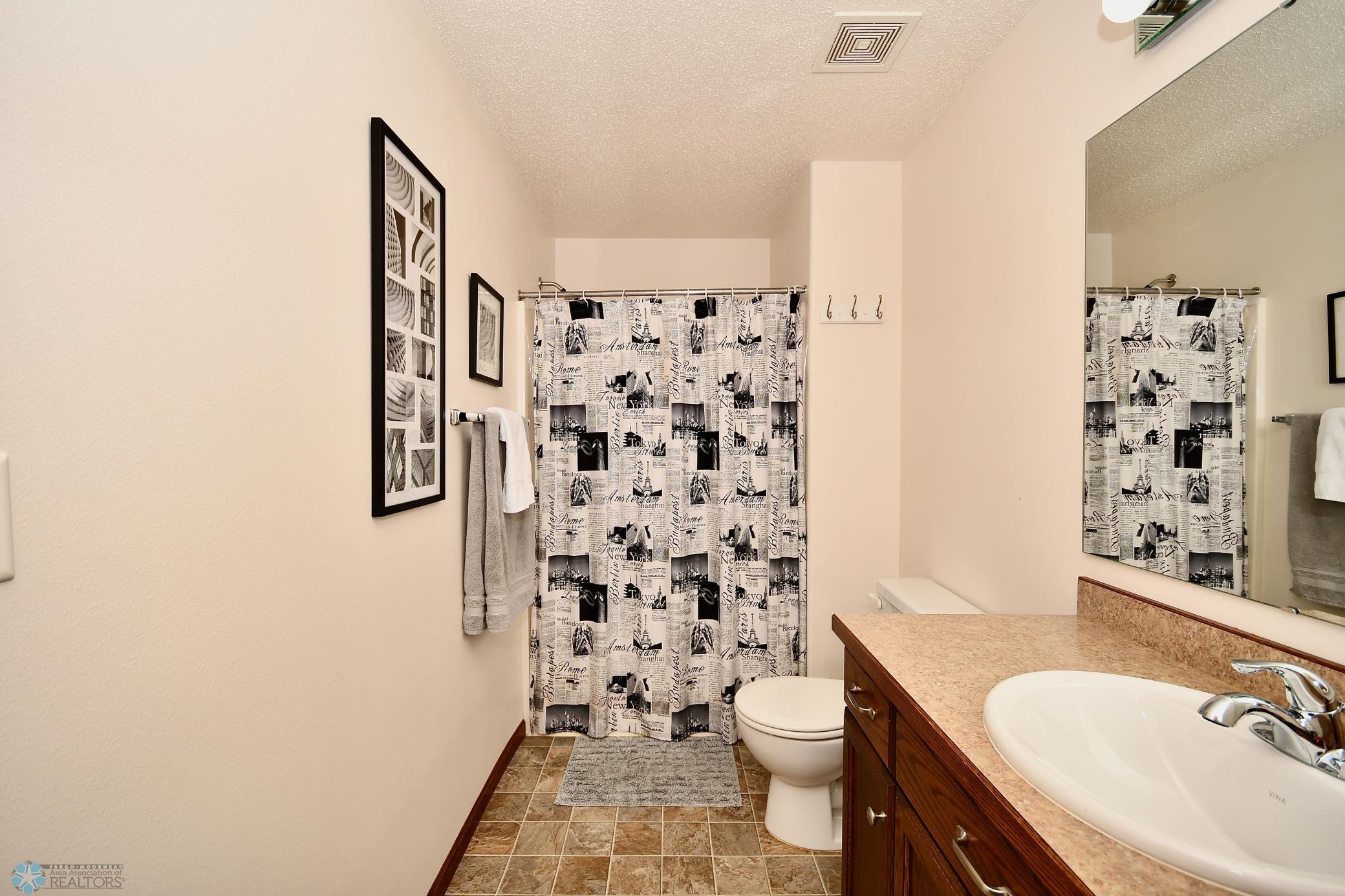 Lower-level bath