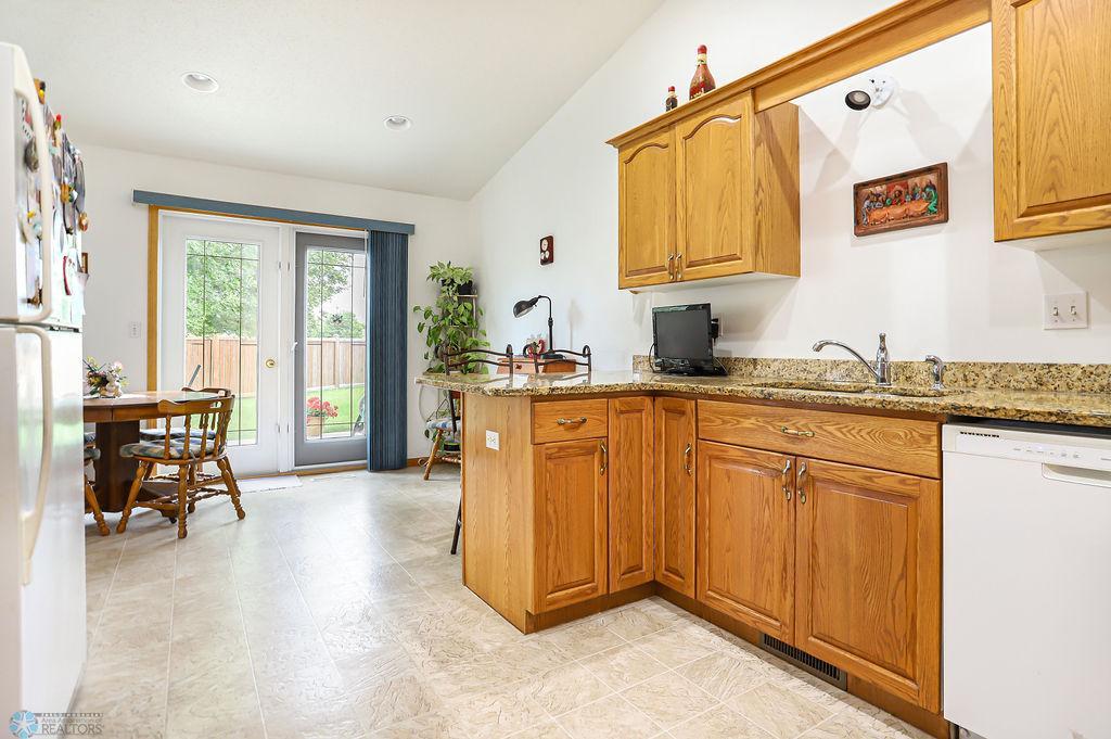 Kitchen/eating area view 2